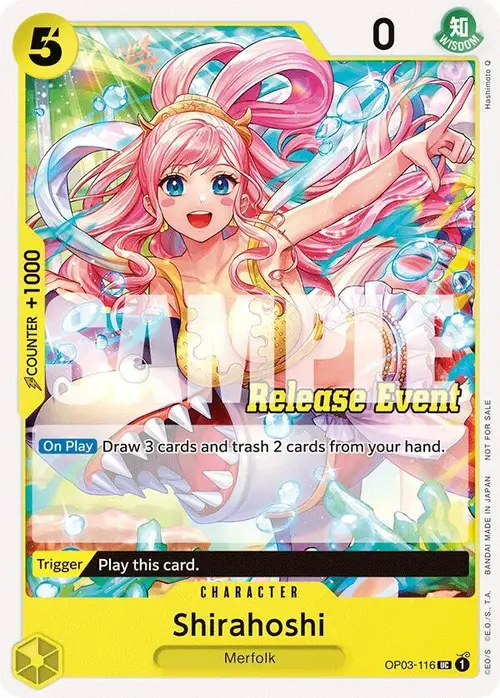 Shirahoshi (ST15 - ST20 Release Event Pack) card art