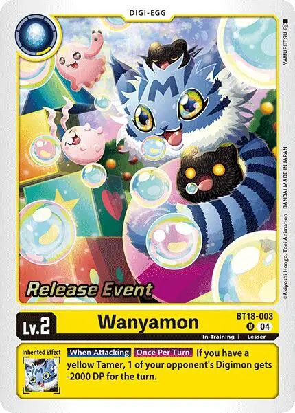 Wanyamon card art