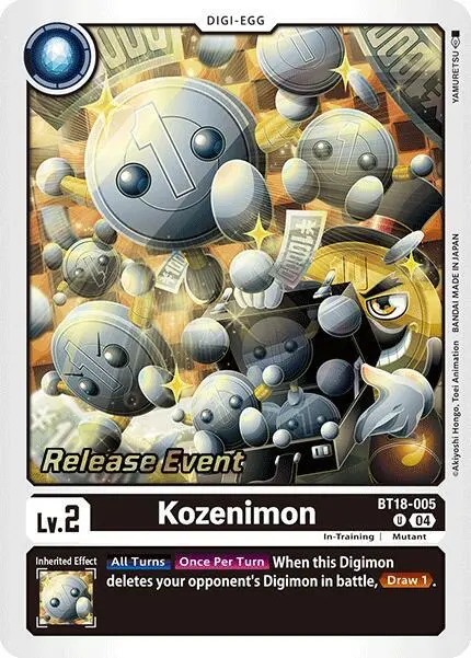 Kozenimon card art
