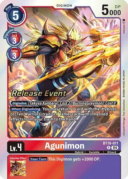 Agunimon card art
