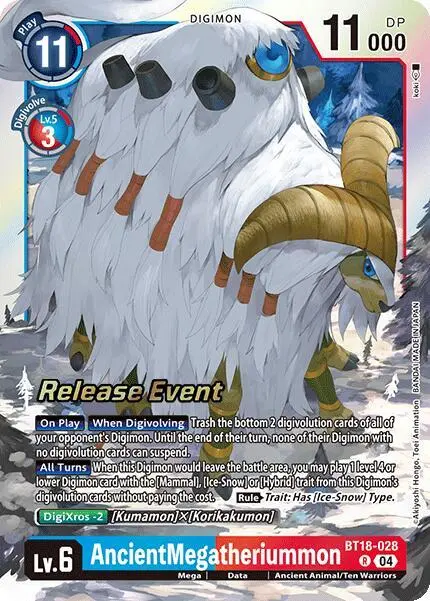 AncientMegatheriummon card art