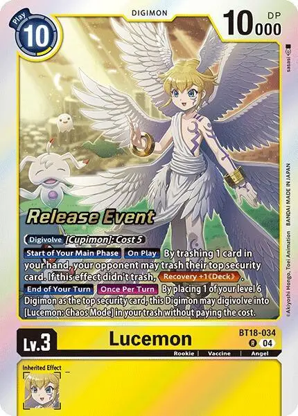Lucemon card art