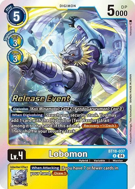 Lobomon card art