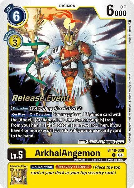 ArkhaiAngemon card art