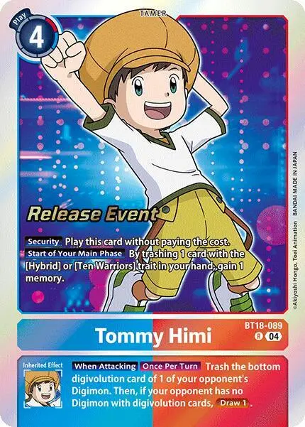 Tommy Himi card art