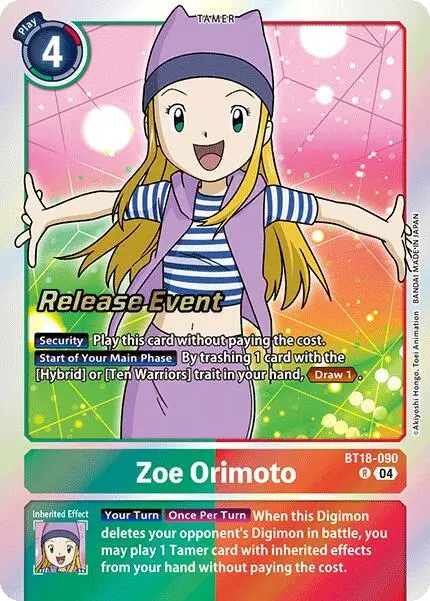 Zoe Orimoto card art