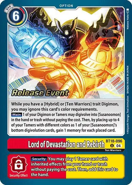 Lord of Devastation and Rebirth card art