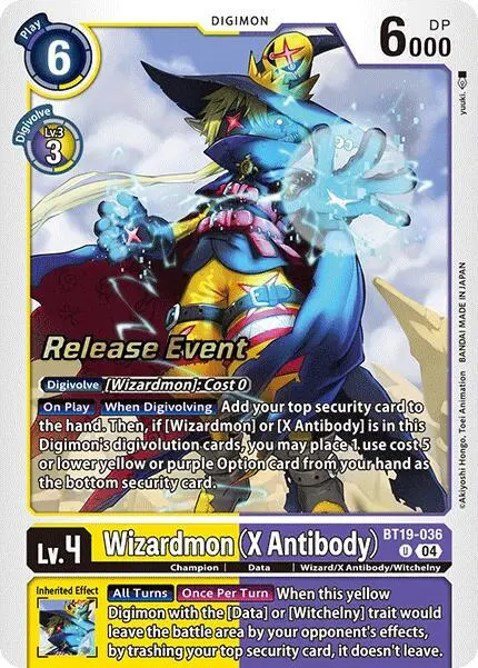 Wizardmon (X Antibody) card art