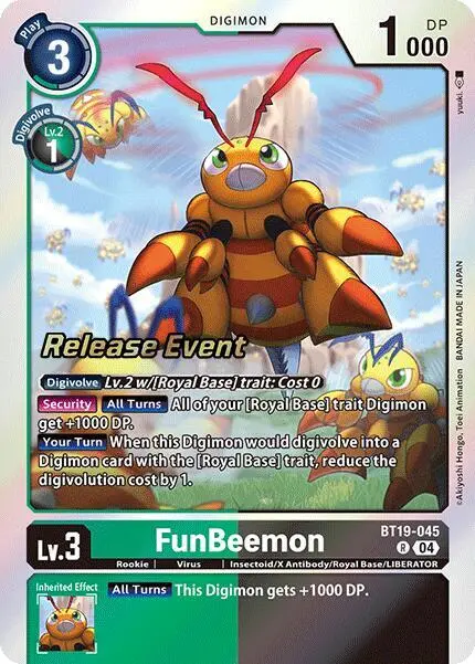 FunBeemon - BT19-045 card art