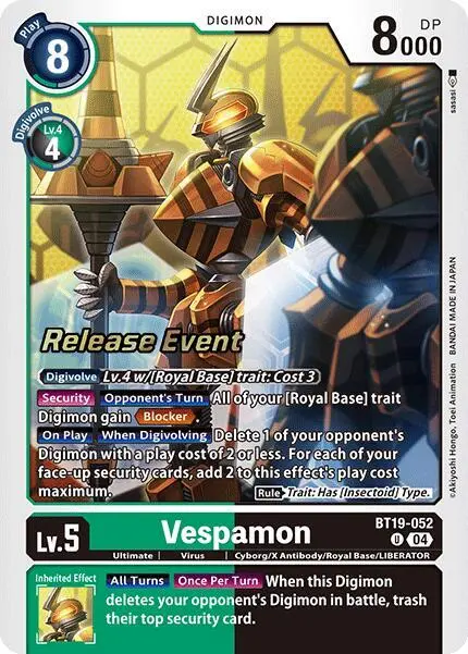 Vespamon card art