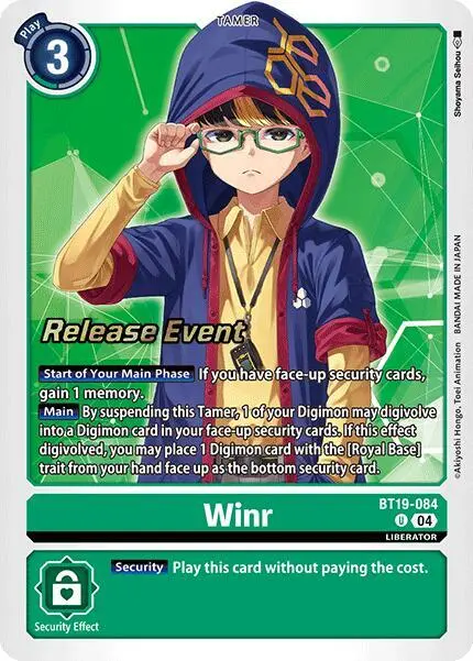 Winr card art