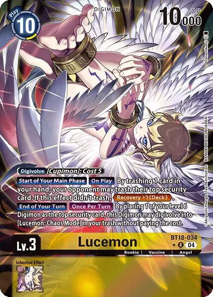 Lucemon (Alternate Art) card art