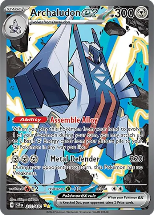 Archaludon ex - 241/191 card art