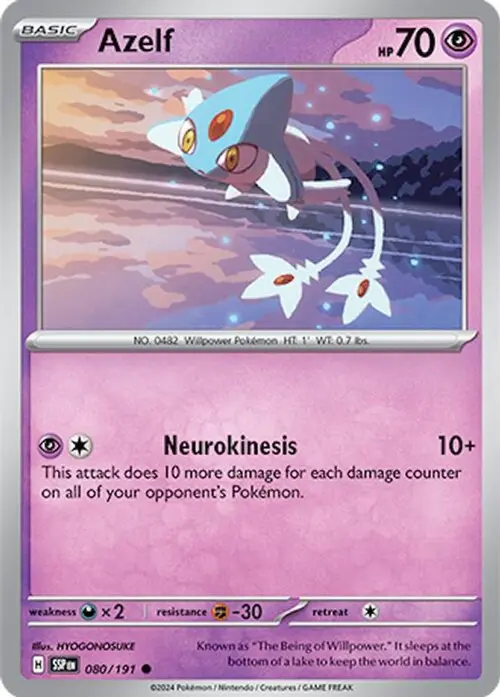 Azelf card art