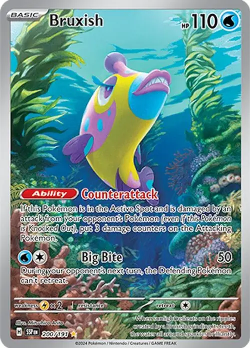 Bruxish - 200/191 card art