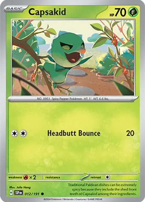 Capsakid card art