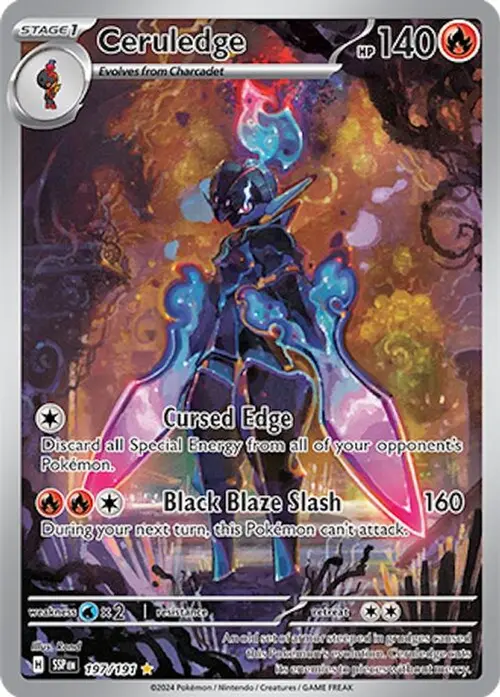 Ceruledge - 197/191 card art