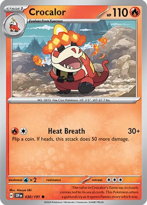 Crocalor card art