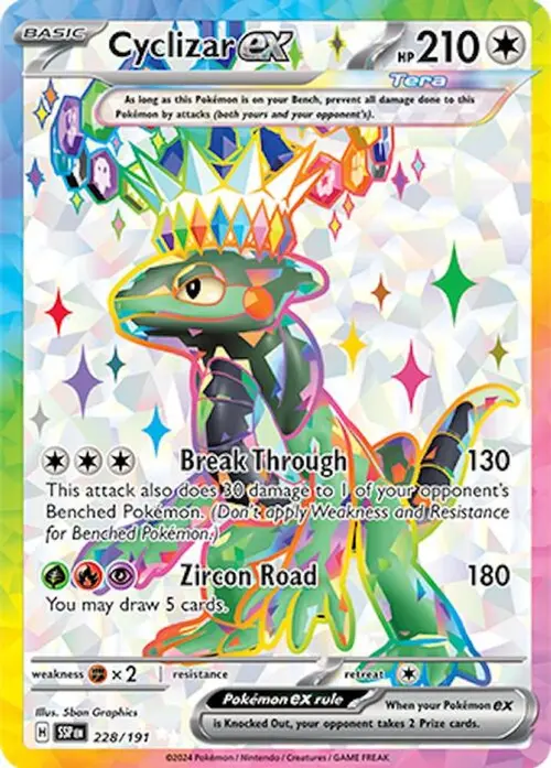 Cyclizar ex - 228/191 card art
