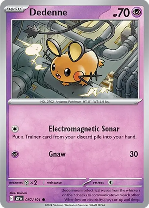 Dedenne card art