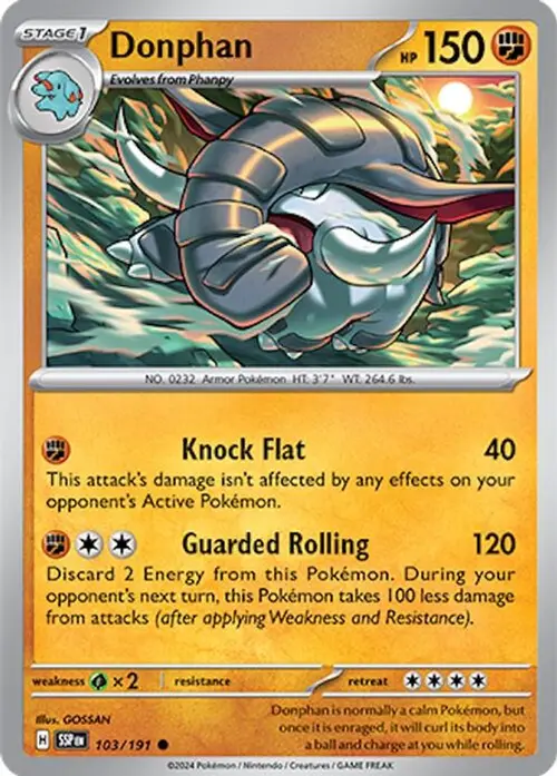 Donphan card art
