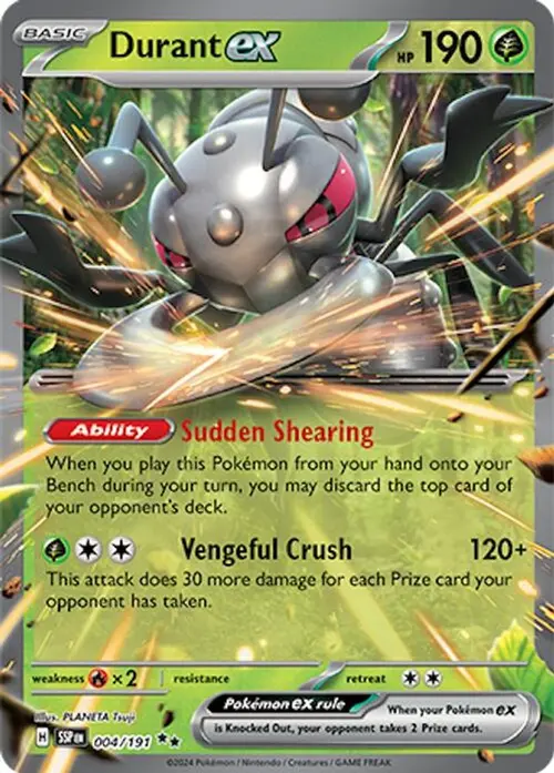 Durant ex - 004/191 card art