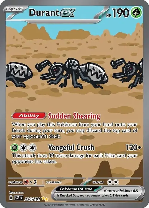 Durant ex - 236/191 card art