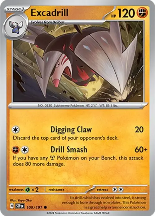 Excadrill card art