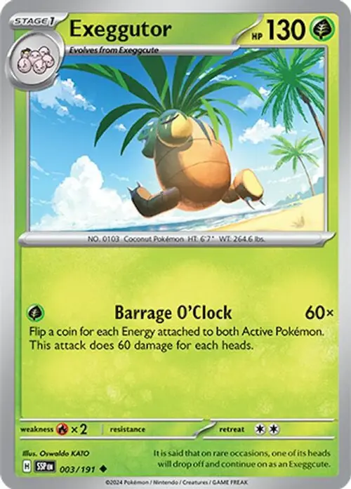 Exeggutor card art