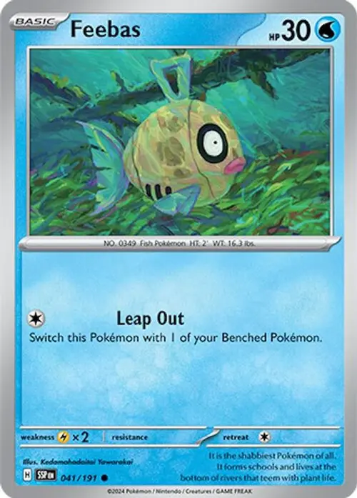 Feebas - 041/191 card art