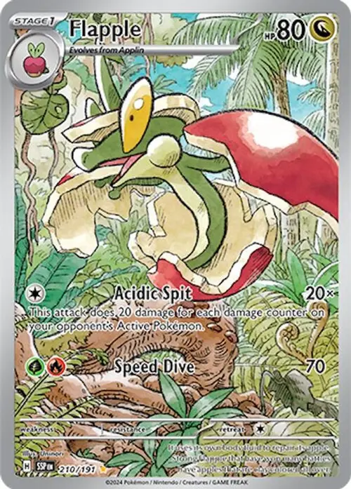 Flapple - 210/191 card art