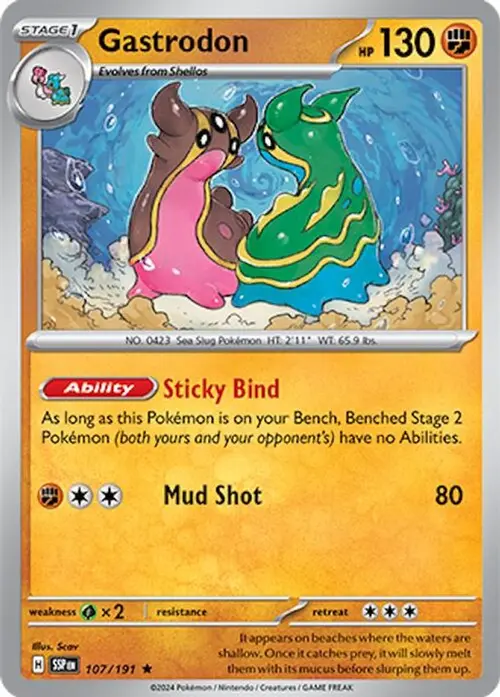 Gastrodon card art