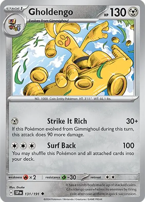 Gholdengo card art