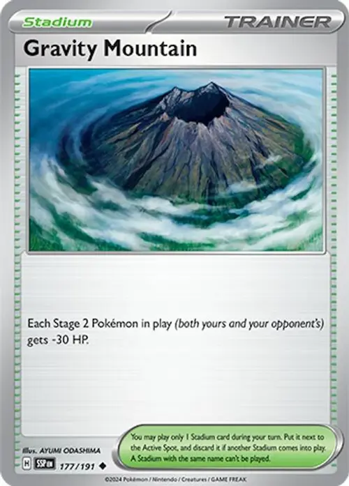 Gravity Mountain card art