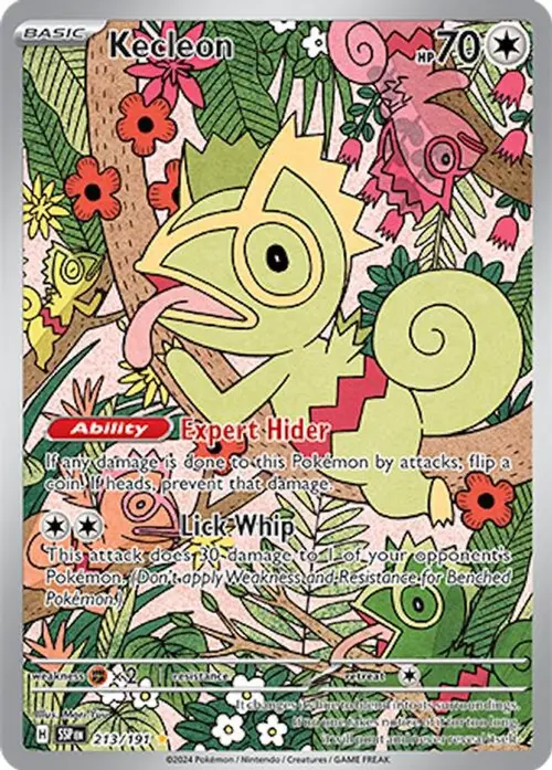 Kecleon - 213/191 card art