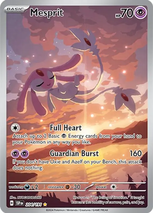 Mesprit - 204/191 card art