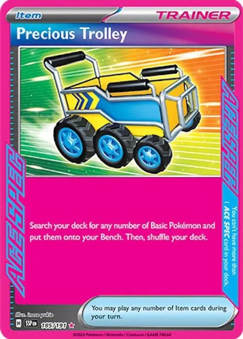 Precious Trolley card art
