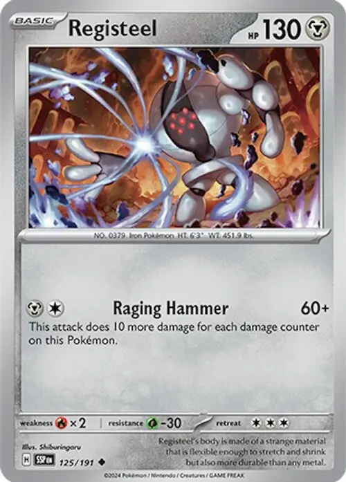 Registeel card art