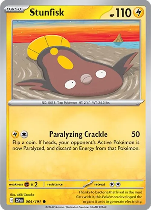 Stunfisk - 064/191 card art