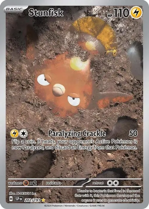 Stunfisk - 202/191 card art