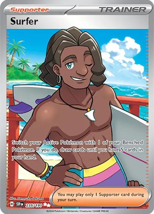 Surfer - 235/191 card art