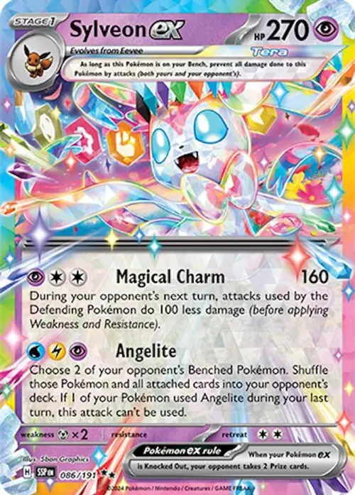 Sylveon ex card art