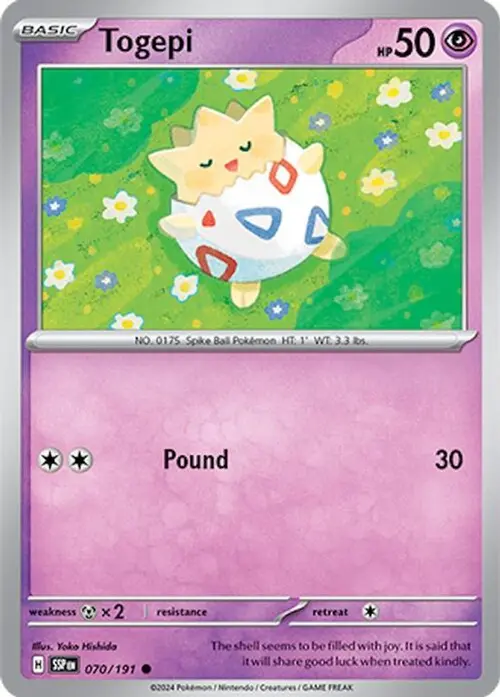 Togepi card art