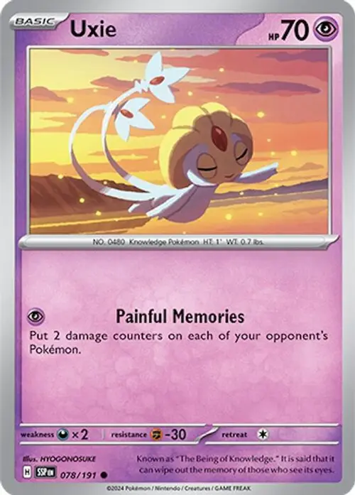 Uxie card art