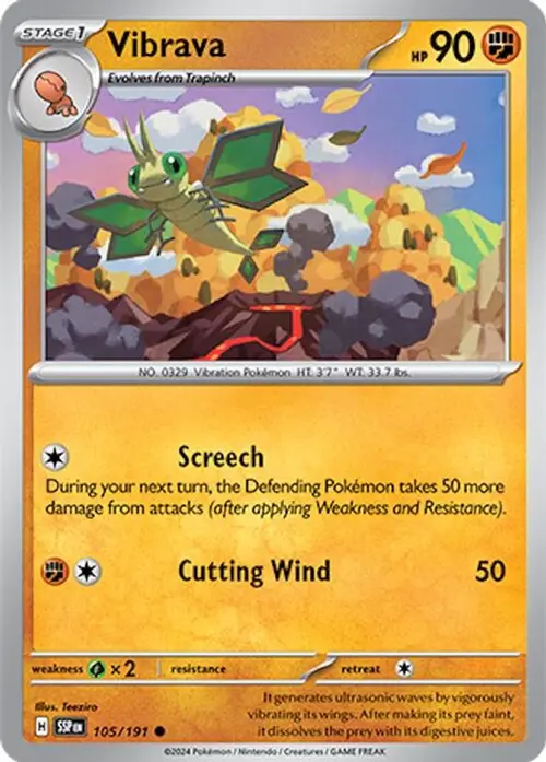Vibrava - 105/191 card art