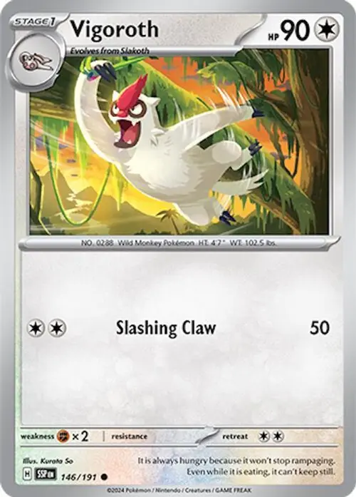 Vigoroth card art