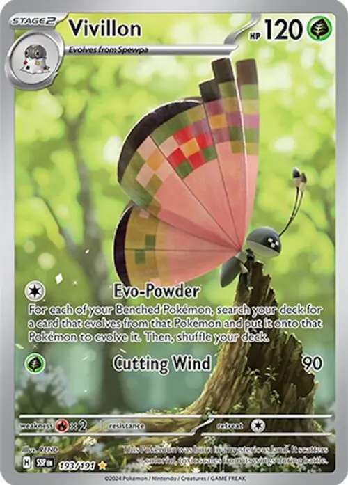 Vivillon - 193/191 card art