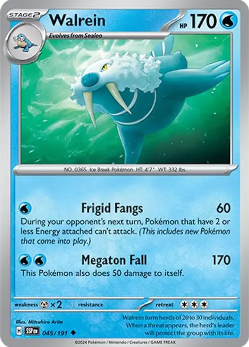Walrein card art