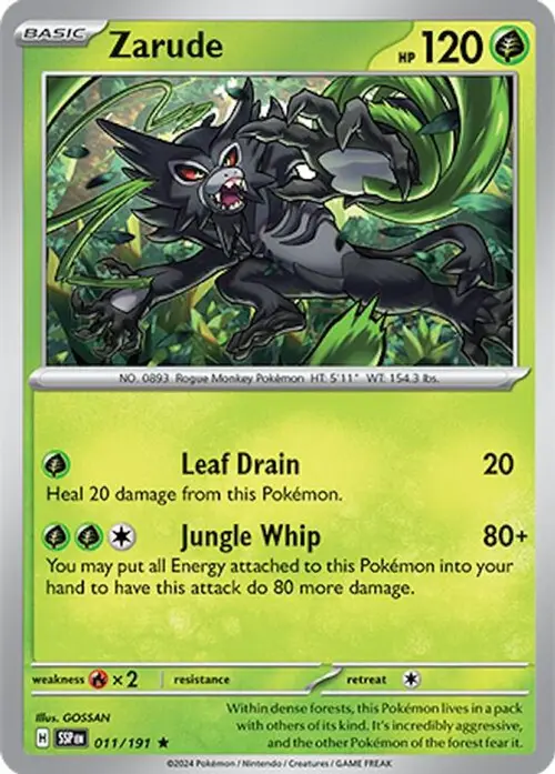 Zarude card art