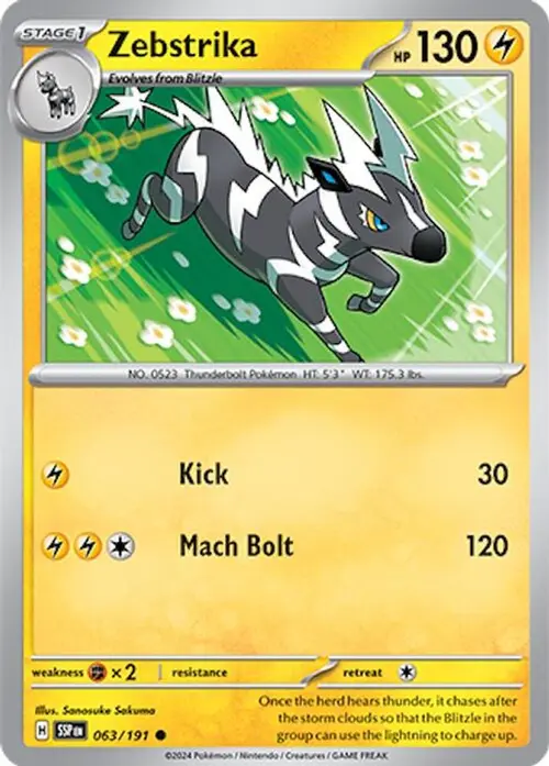 Zebstrika card art